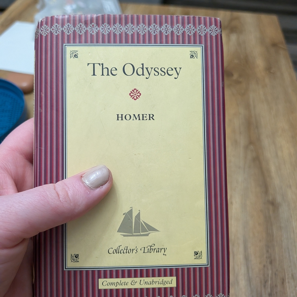 Barnes & Noble The Odyssey Book - Red and Cream